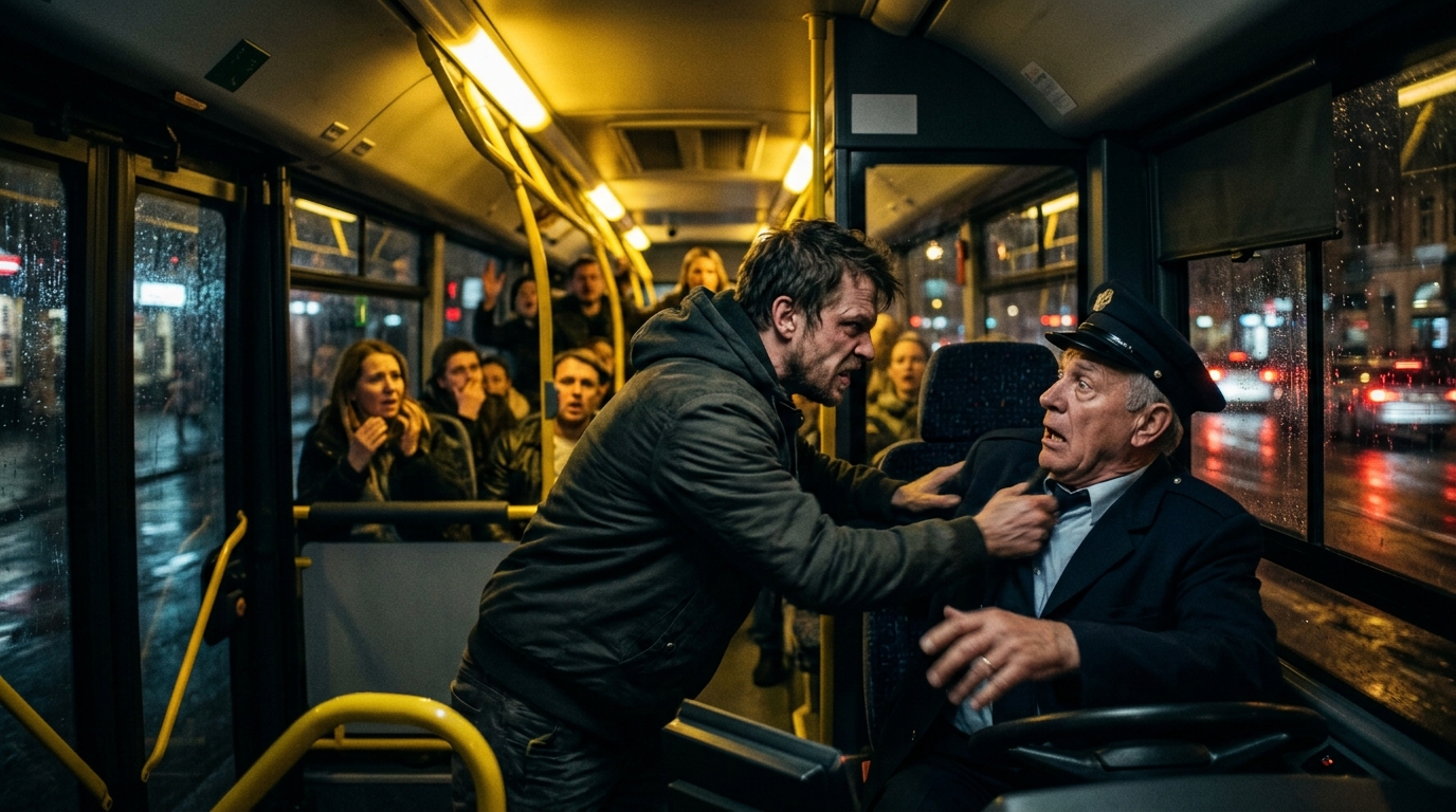 Kolejny atak na kierowcę autobusu w Rotterdamie!