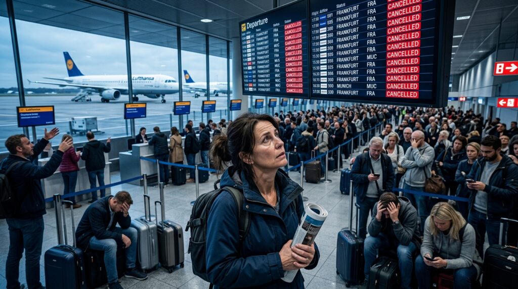 Piloci Lufthansy wstrzymują loty – setki rezerwacji odwołane!