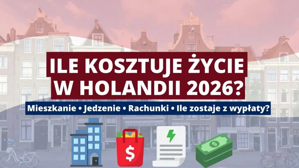 Ile kosztuje życie w Holandii 2026