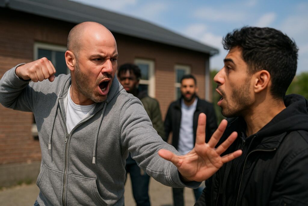 Atak na urząd w Loosdrecht przez azylantów