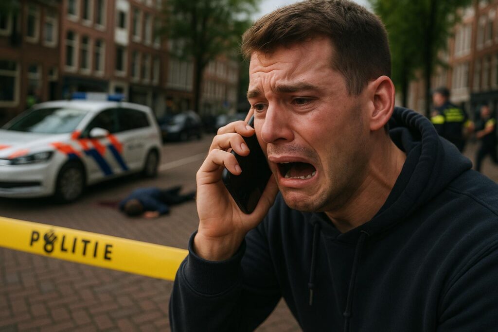 Prank call przed strzelaniną w Amsterdamie