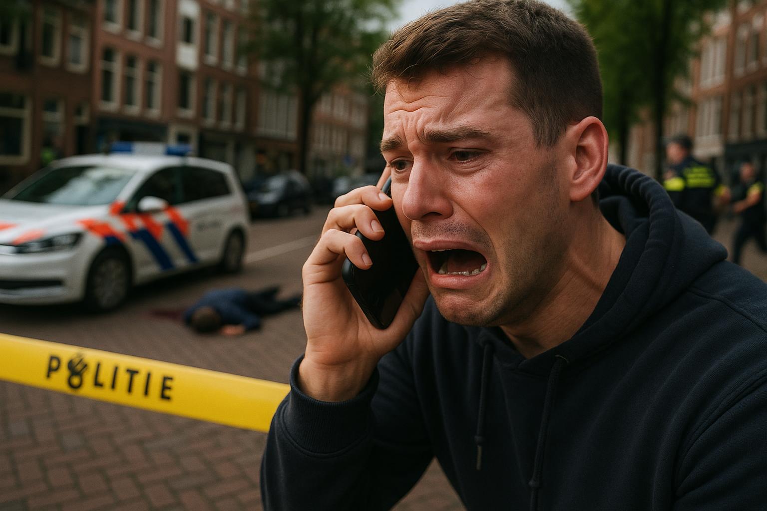 Prank call przed strzelaniną w Amsterdamie