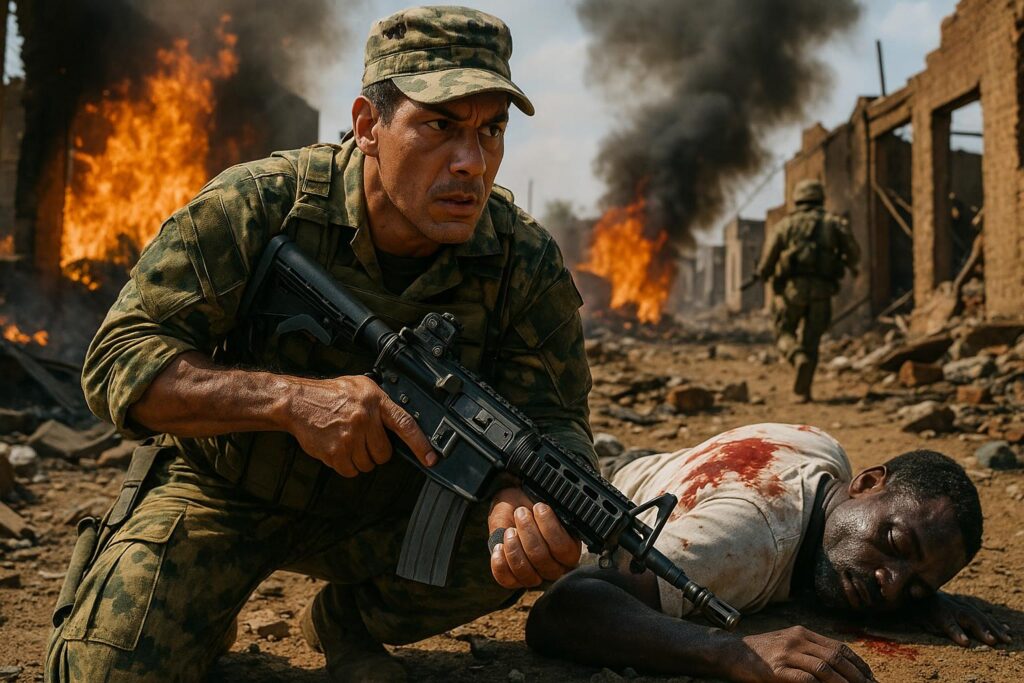 Kolumbijscy najemnicy w masakrze w Sudanie