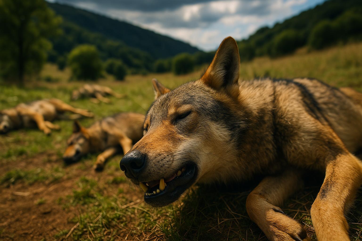 Masowe śnięcie wilków we Włoszech