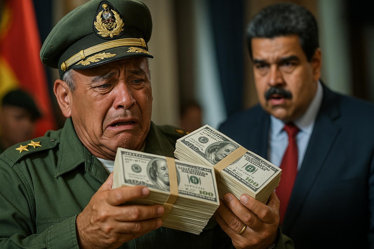Wyciek o Maduro dał żołnierzowi 400 tys. dolarów