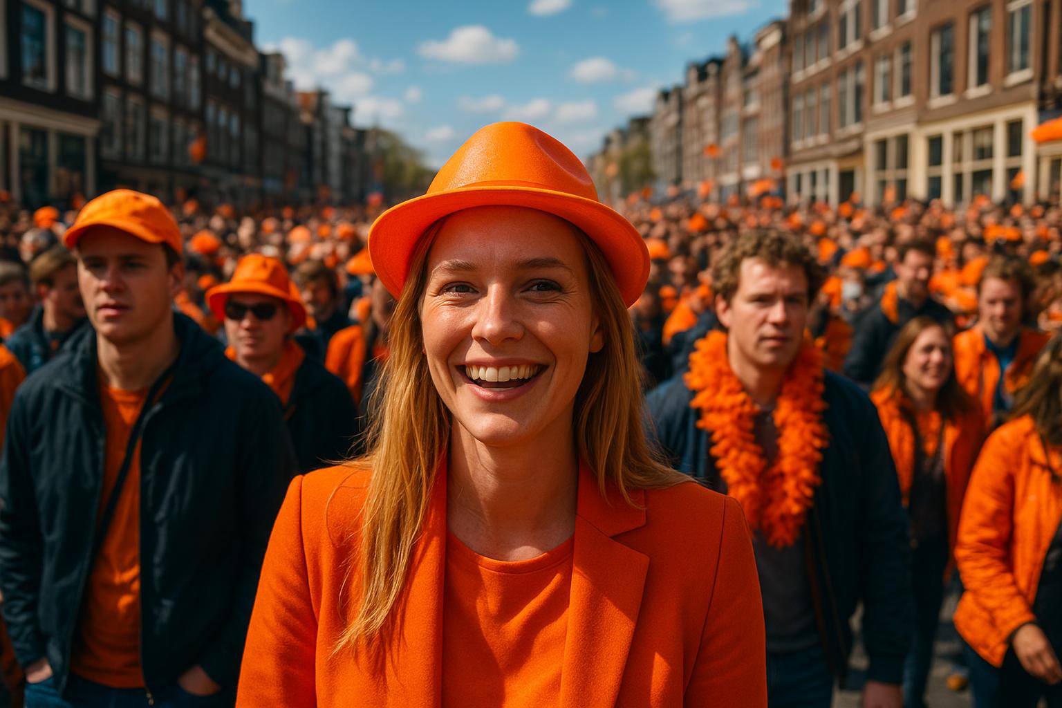 Koningsdag w Holandii: tłumy, ale bez chaosu