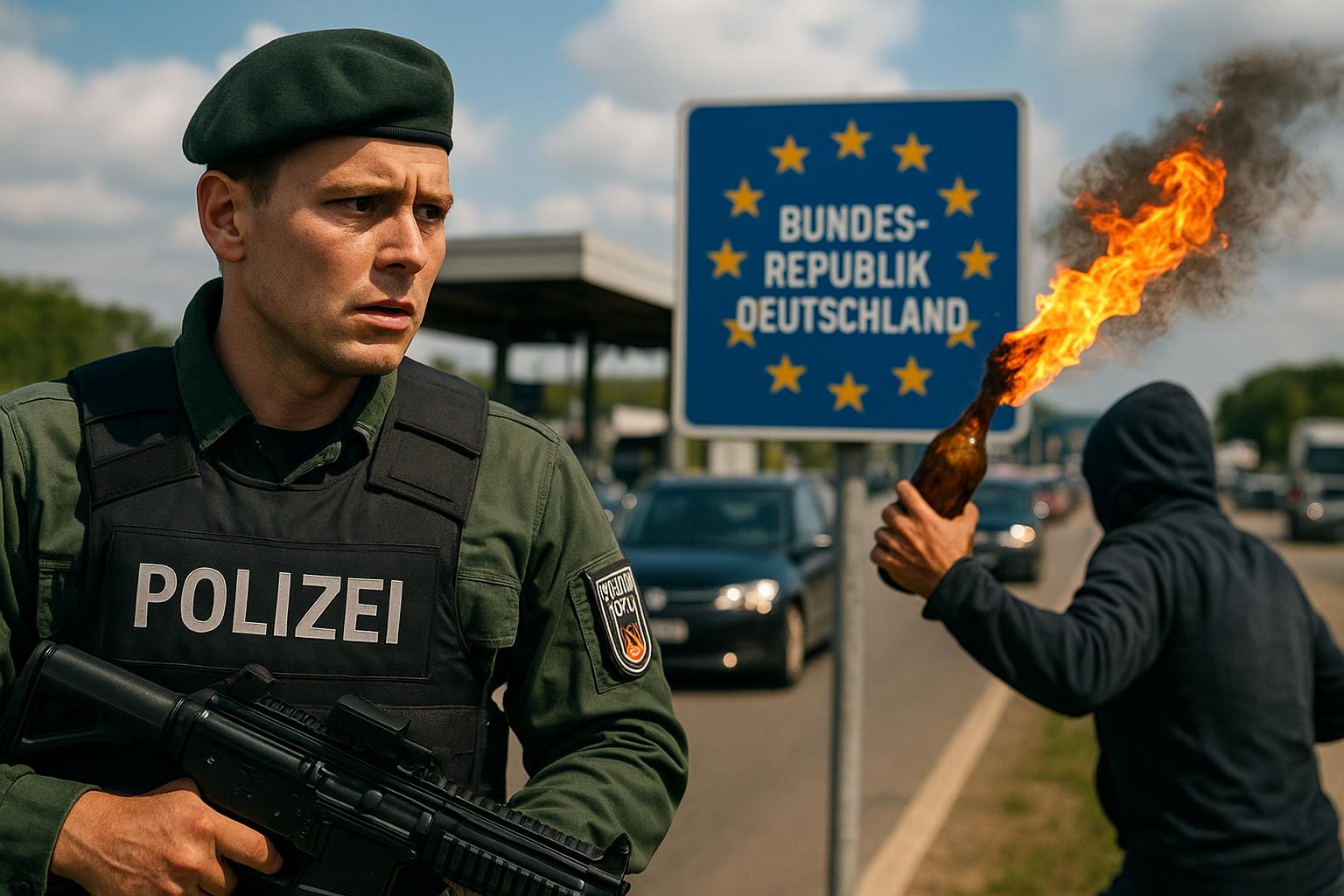 Niemieckie kontrole graniczne pod ostrzałem