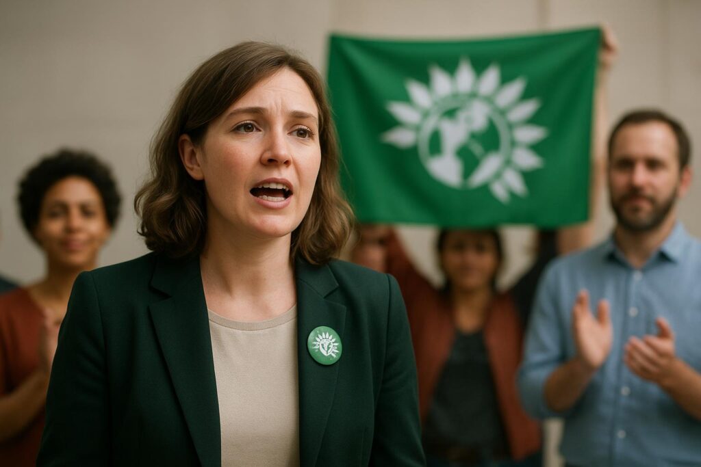 Green Party rośnie w siłę. Wstrząs w UK