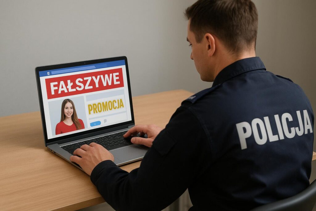 Fałszywe reklamy na Facebooku. Policja alarmuje