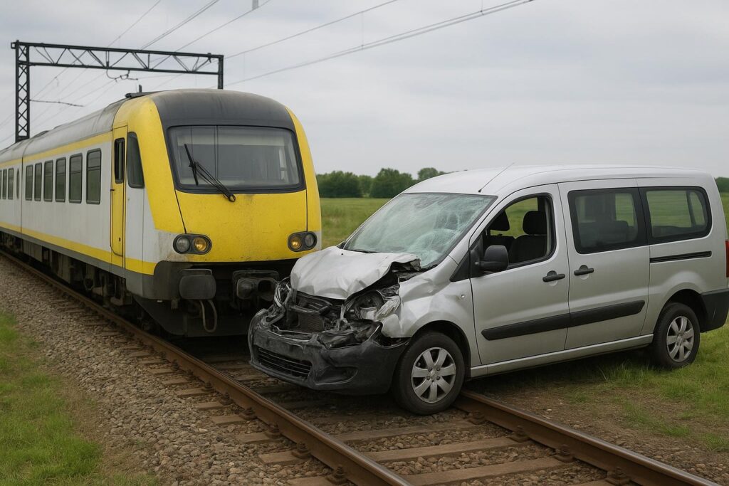 Belgia: śmiertelne zderzenie pociągu z busem
