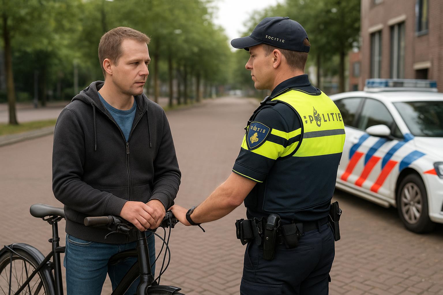 Holandia: rowerzysta zatrzymany za pomoc policji