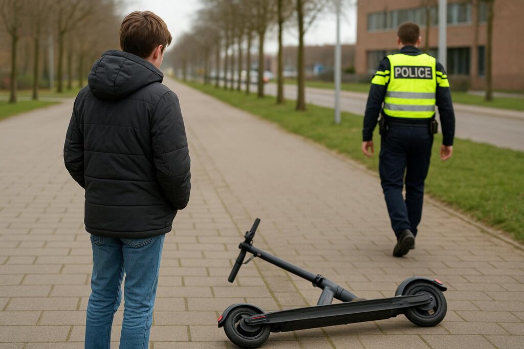 Tragedia w Almere: 14-latek zginął na e-stepie