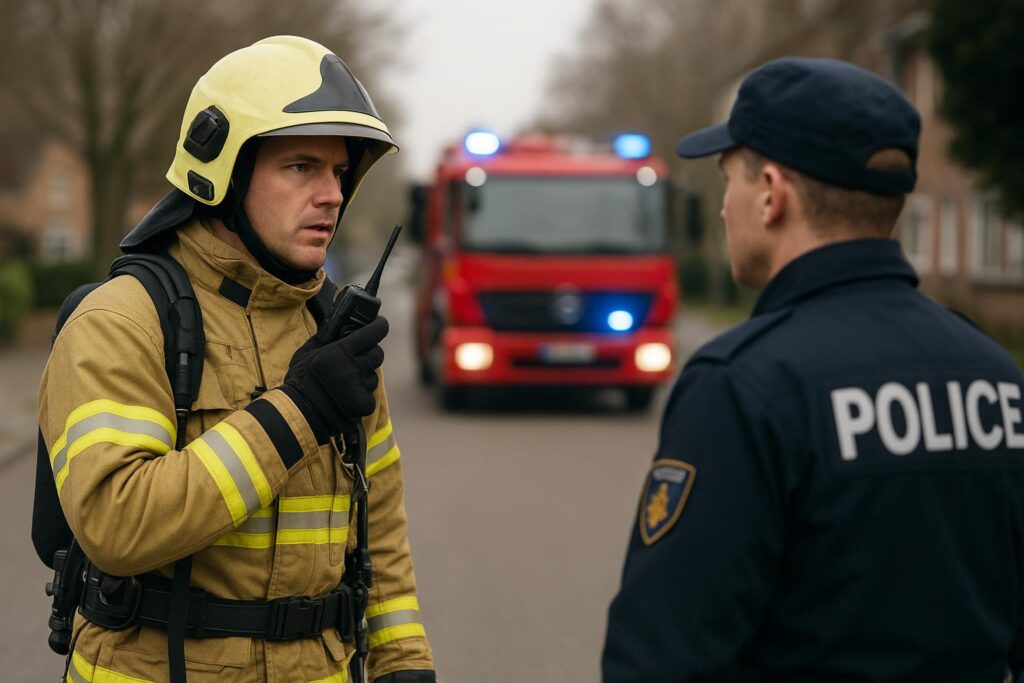 Pożar w Rijen. Trwają poszukiwania mieszkańca